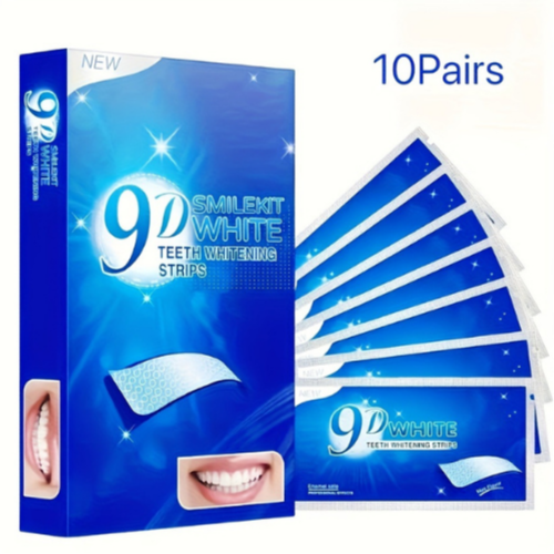 شرائط تبييض الأسنان 9D Smilekit – 10 أزواج