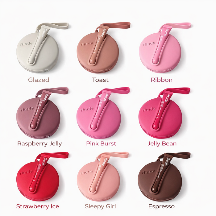 Rhode Round Makeup Pouch