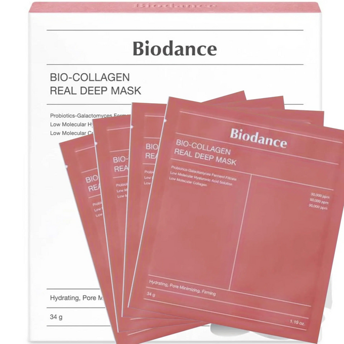 Biodance Bio Collagen Real Deep Mask (34G X 4 Sheets)