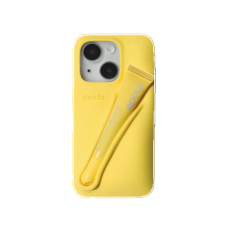 Rhode Phone Case (Yellow With Lip Treatment Holder)