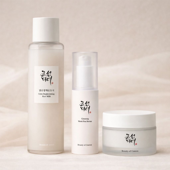 Beauty Of Joseon Premium Ginseng & Rice Milk Set