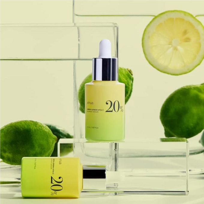 ANUA Green Lemon Vita C 20% Blemish Serum (20ml)